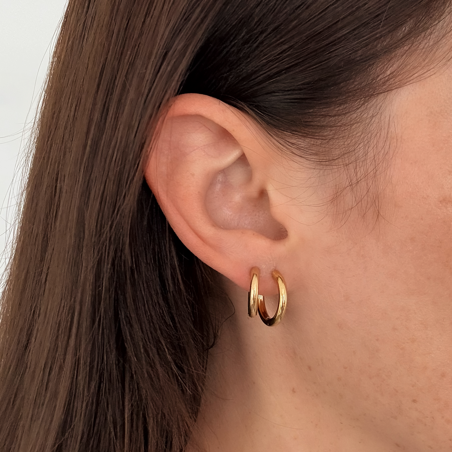 CLASSIC HOOP SET GOLD