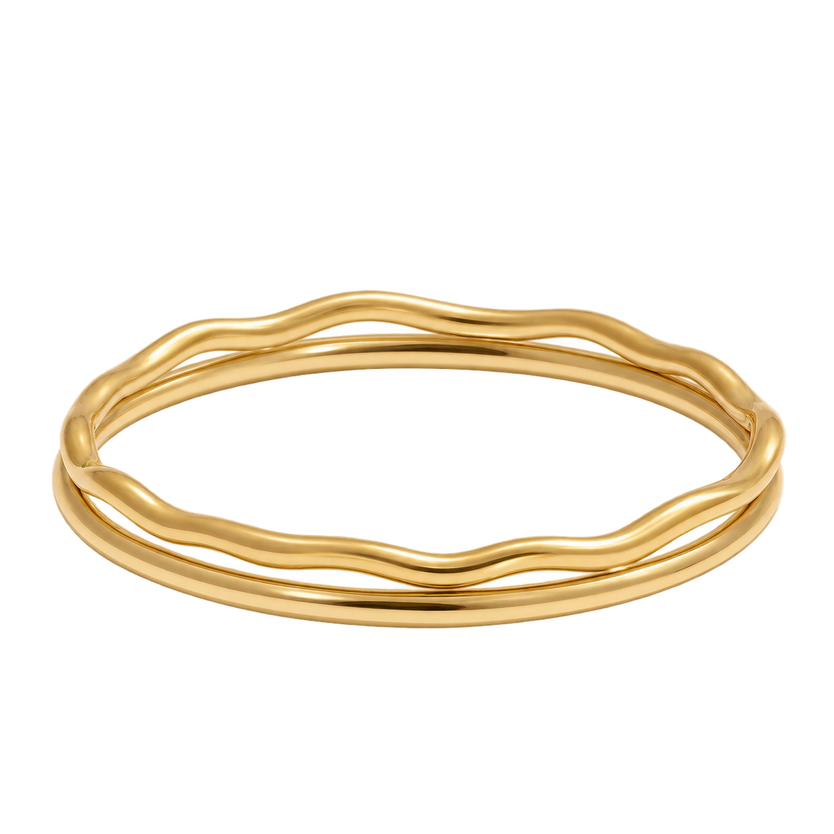 Everyday Gold Bangle Stack