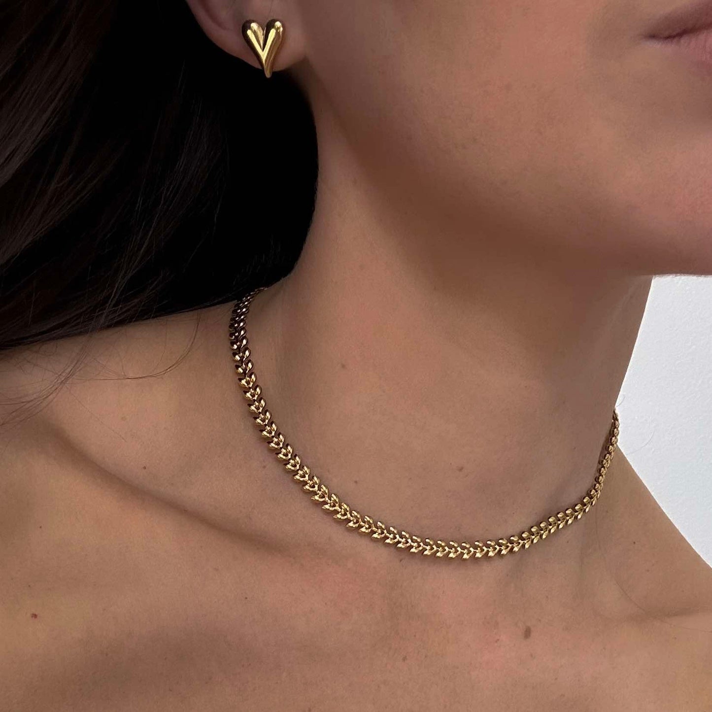 OLIVE LEAF CHOKER