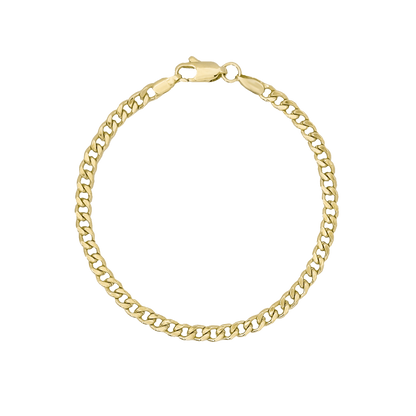 CUBAN CHAIN BRACELET GOLD