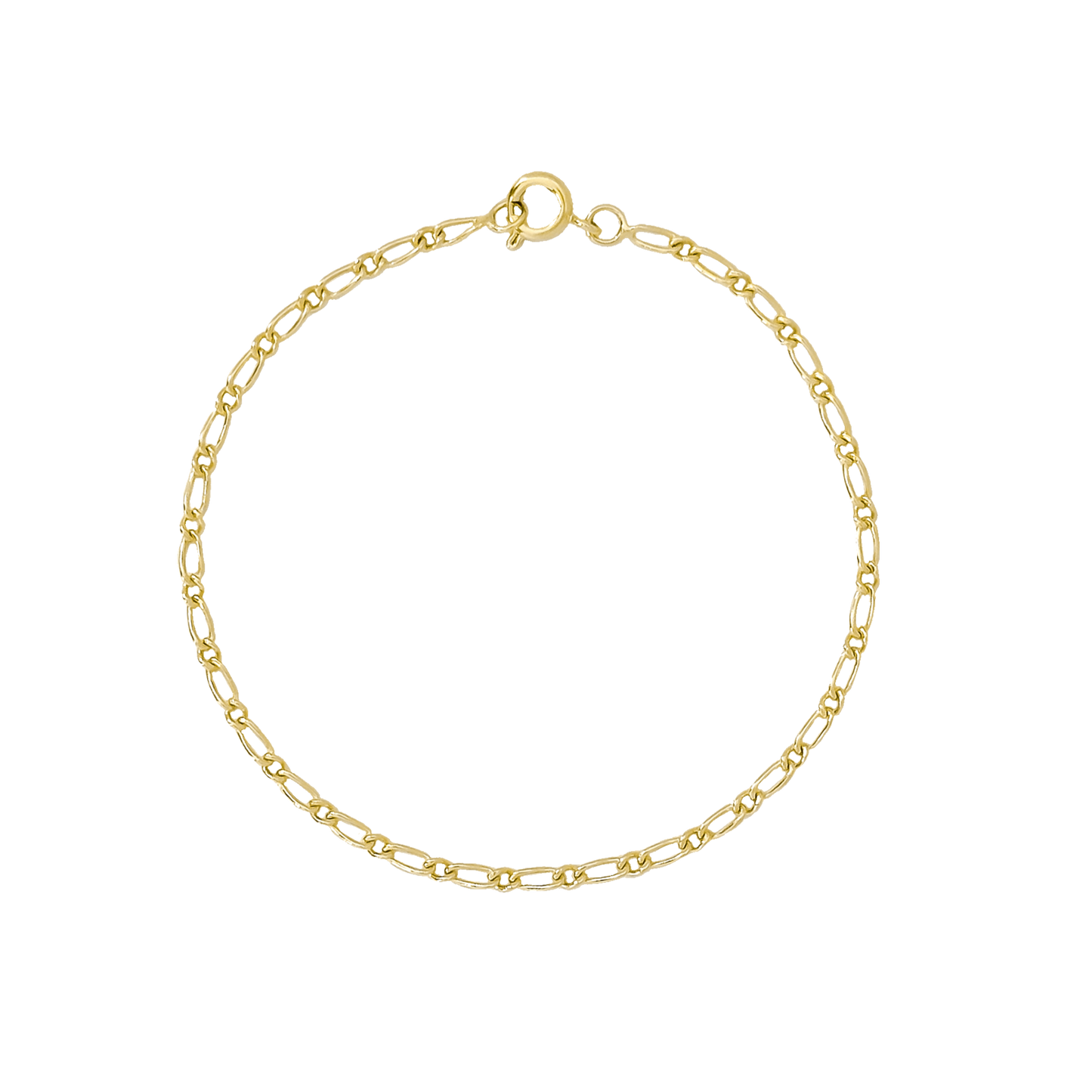 DAINTY FIGARO BRACELET GOLD