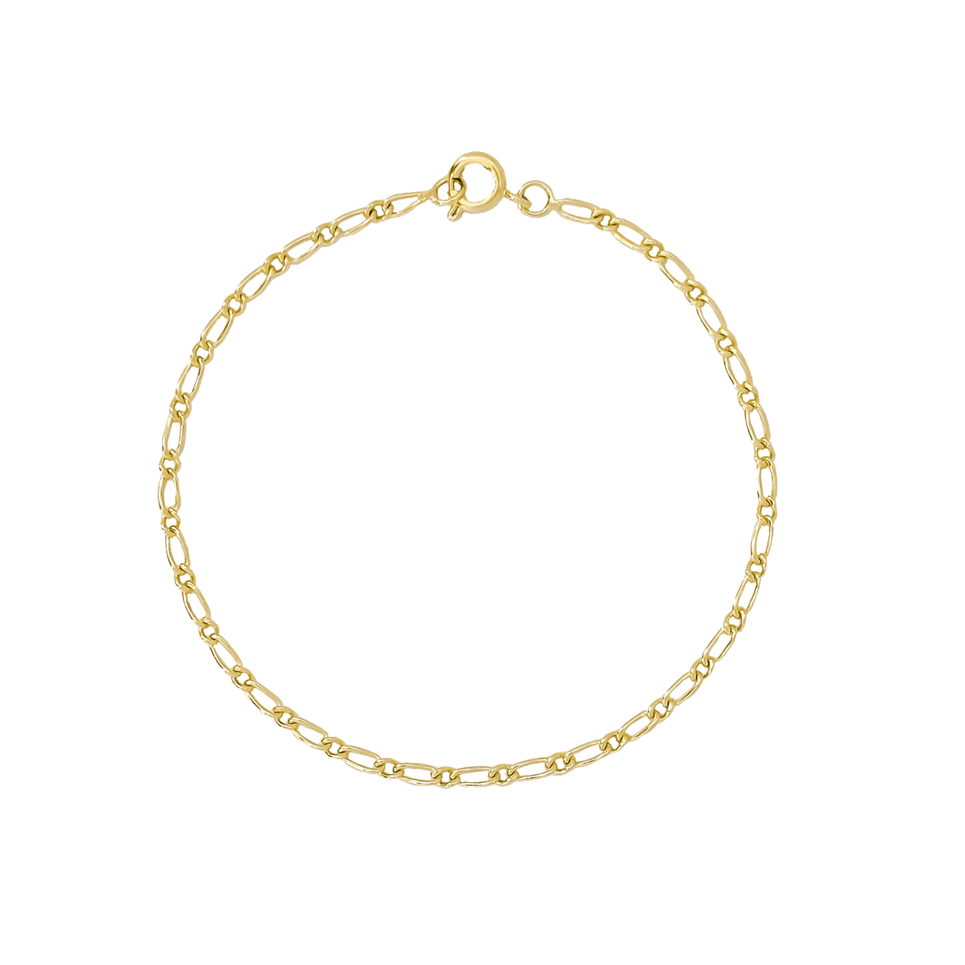 DAINTY FIGARO BRACELET GOLD