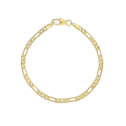 FIGARO CHAIN BRACELET GOLD