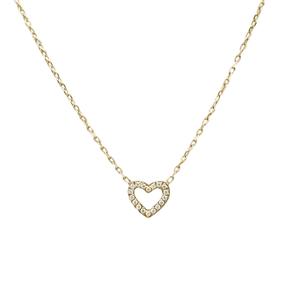 SMALL HEART NECKLACE GOLD