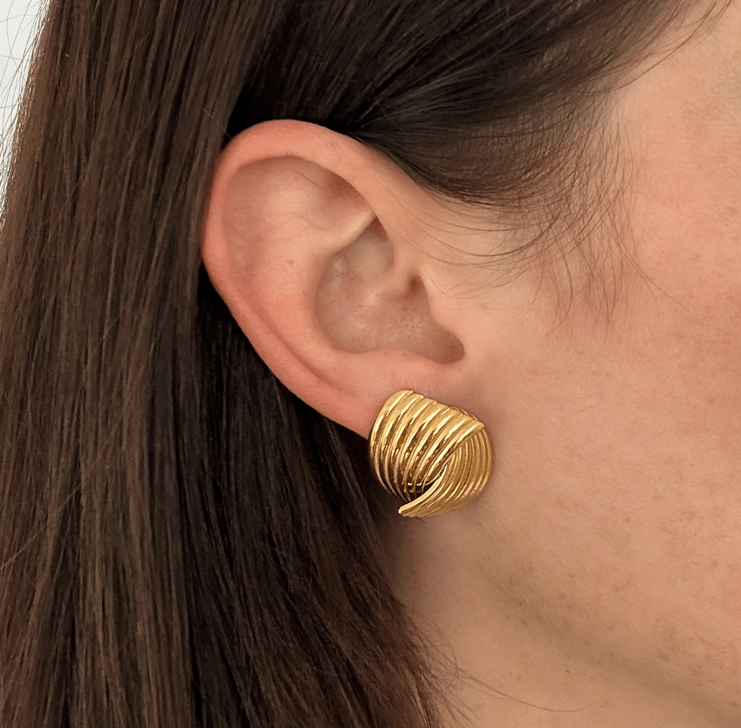 MIMI CHUNKY VINTAGE EARRINGS