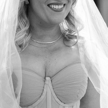 herringbone chain necklace waterproof