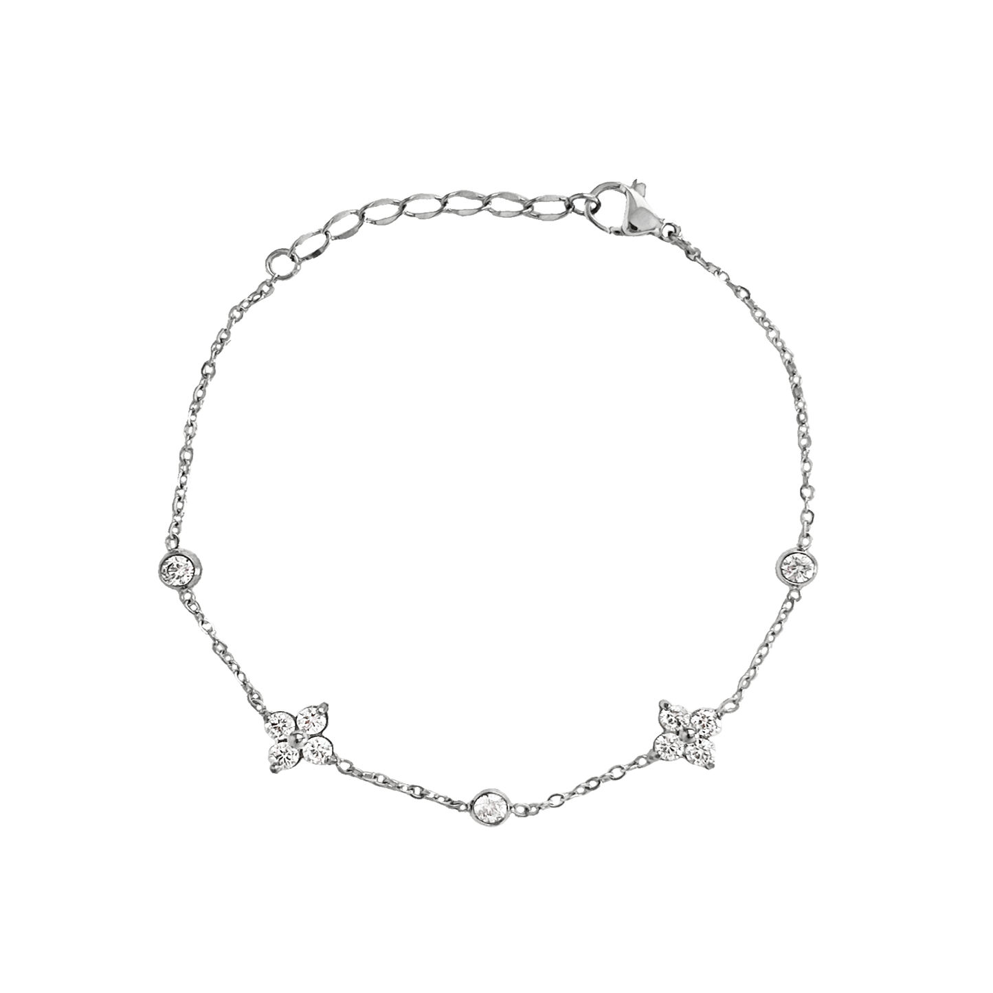 SOPHIA DAINTY BRACELET SILVER